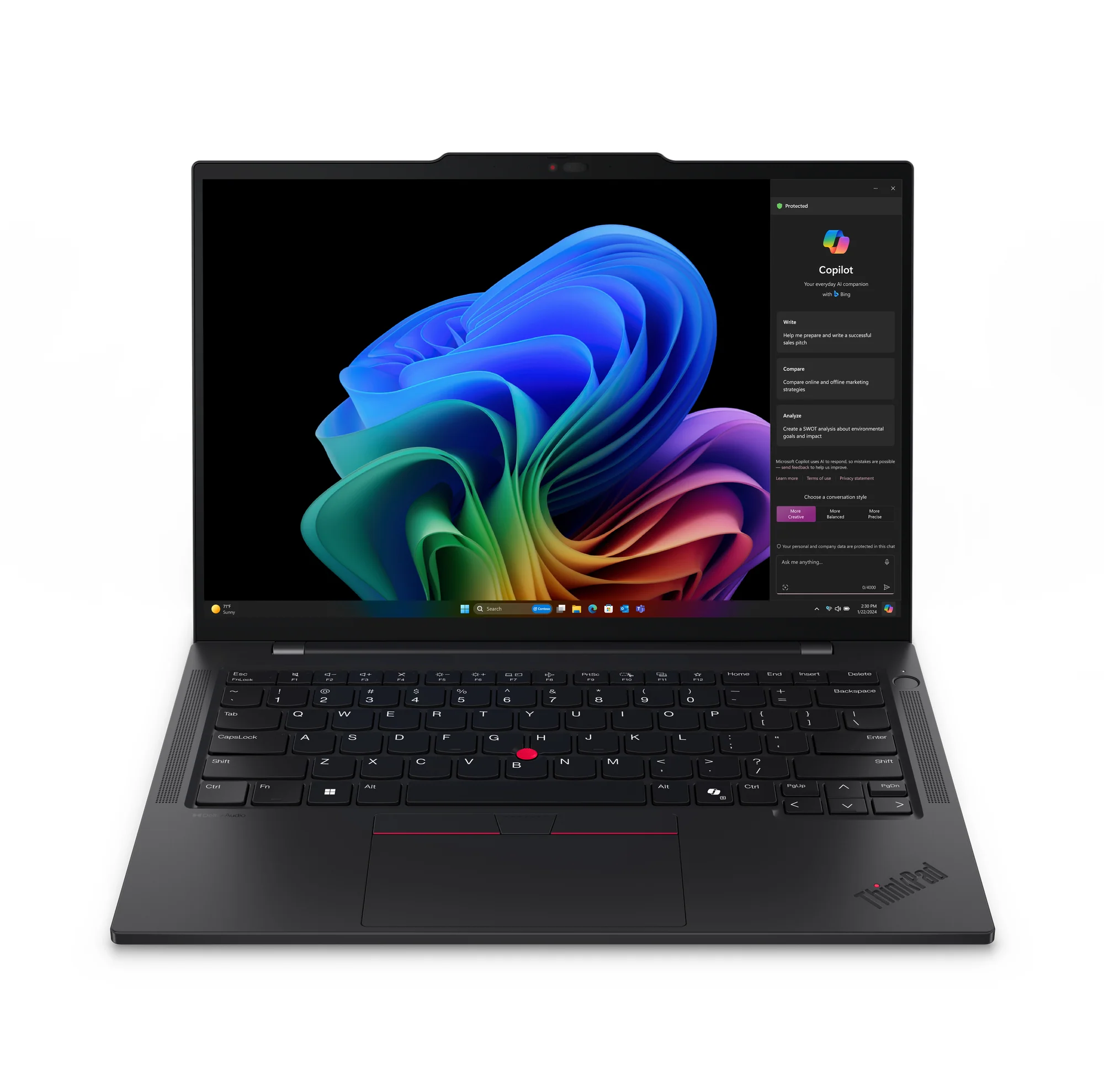 Lenovo 21N1001JAU | ThinkPad T14s Gen 6 Laptop, Snapdragon X1E, 32GB RAM, 512GB SSD, 14" Touch WUXGA, Win 11 Pro