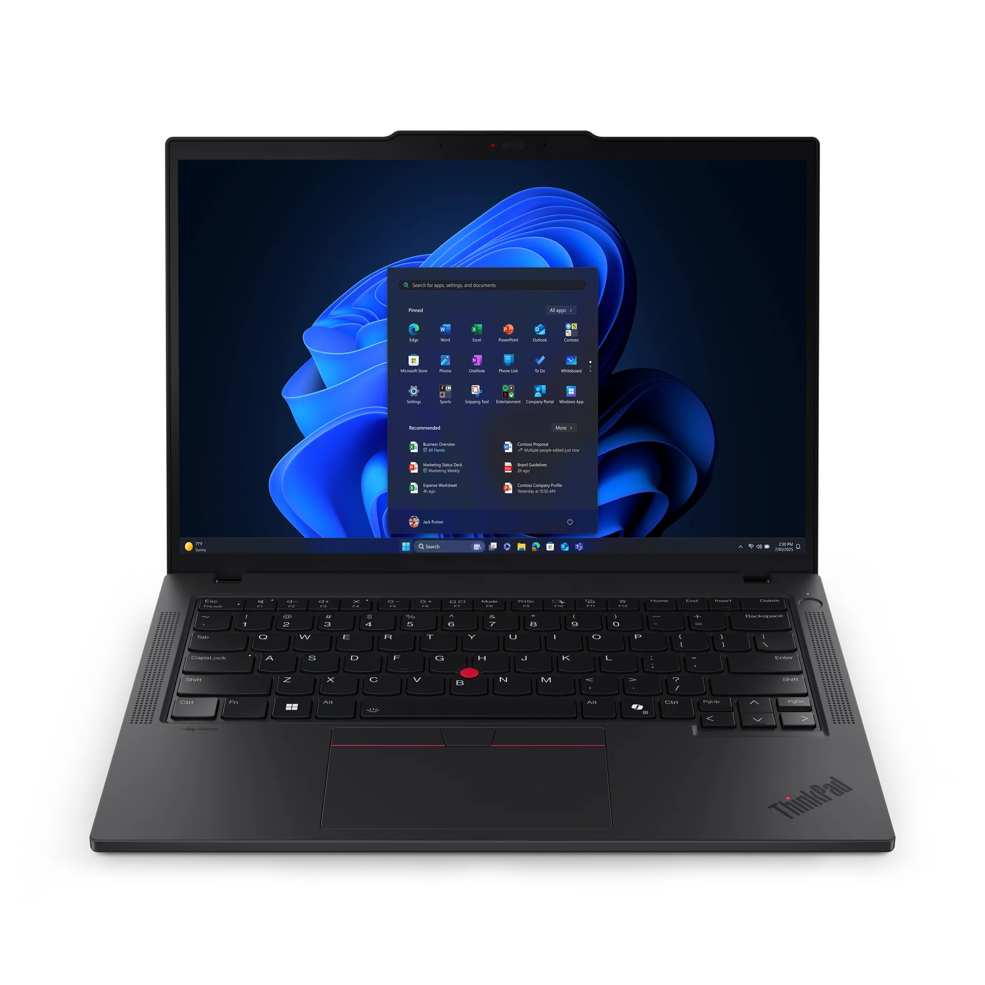 Lenovo 21QC0027AU | ThinkPad T14 Gen 6 Laptop, Intel Core Ultra 7, 32GB RAM, 512GB SSD, 14" Touch Display, Win 11 Pro