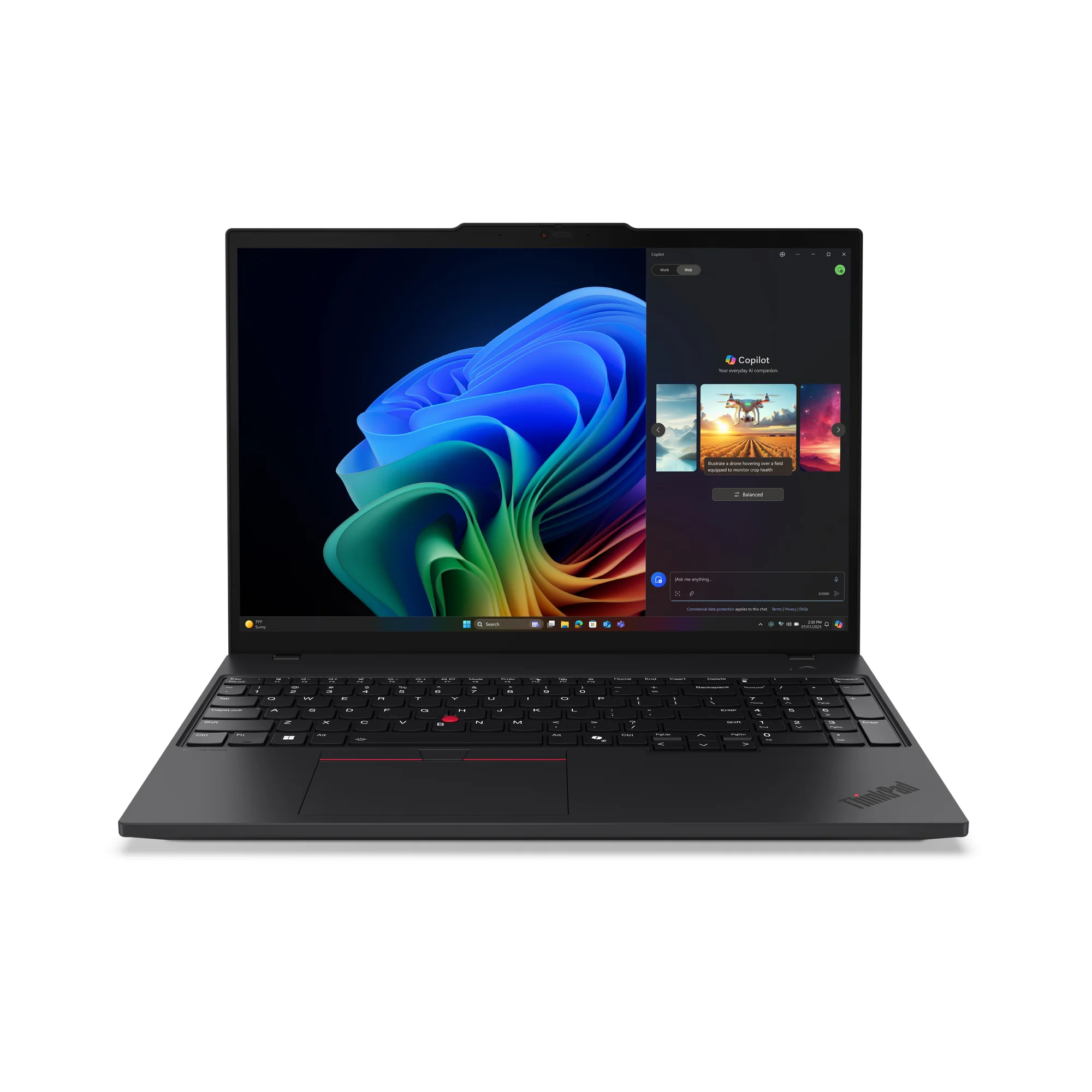 Lenovo 21QN0008AU | ThinkPad T16 Gen 4 16" WUXGA Copilot+ PC Laptop, Ryzen AI 7 PRO 350, 32GB/512GB, Wi‑Fi 7