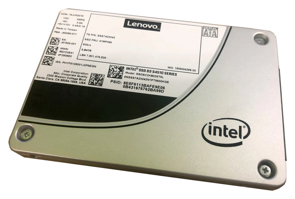 Lenovo 4XB7A10247 | ThinkSystem S4510 Series 2.5" 240GB SATA SSD