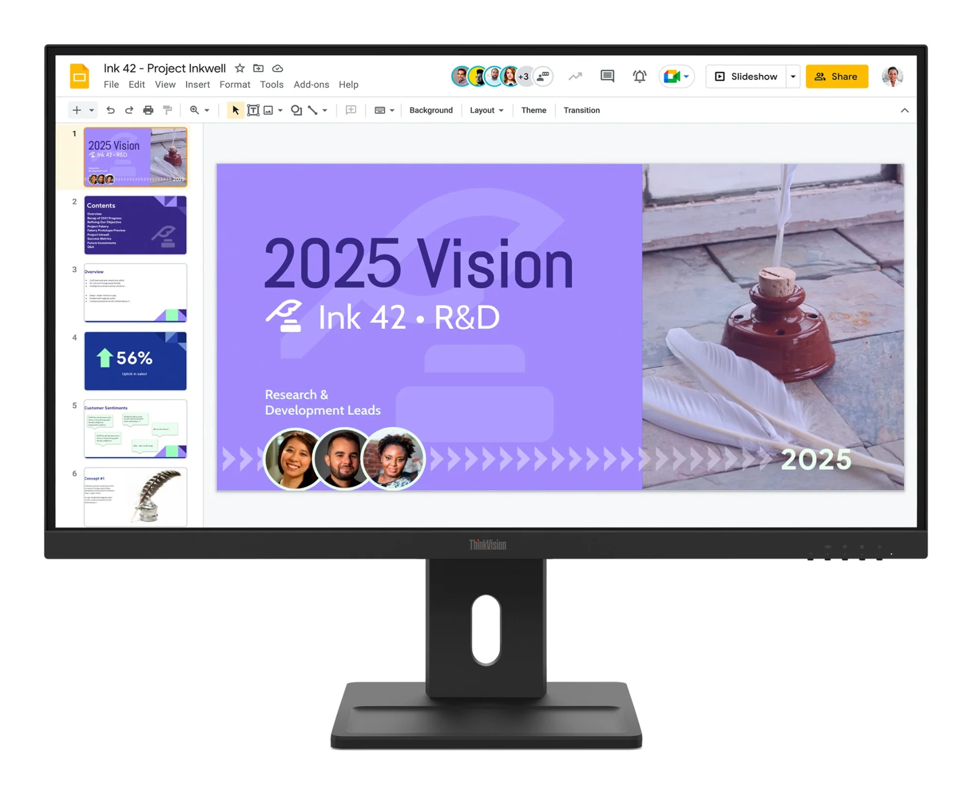 Lenovo 64BDGAR4AU | 40 27" QHD IPS Monitor, ThinkVision E27q, Height Adjust, Year Warranty, 2 x HDMI, Speakers, 100Hz, DP, 3