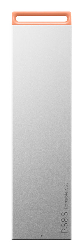Lenovo GXB1T57741 | PS8S 2TB Portable SSD, USB-C 3.2 Gen 2, up to 1050 MB/s, Metal Grey