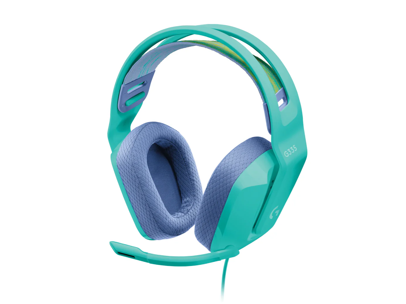 Logitech 981-001025 | G Series Wired Gaming Headset, Mint Colour