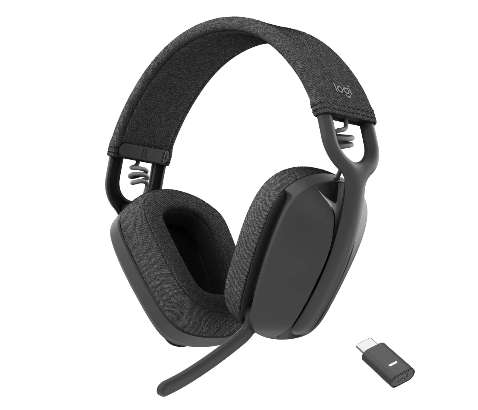 Logitech 981-001158 | Zone Vibe Wireless UC Headset, Bluetooth, USB Receiver
