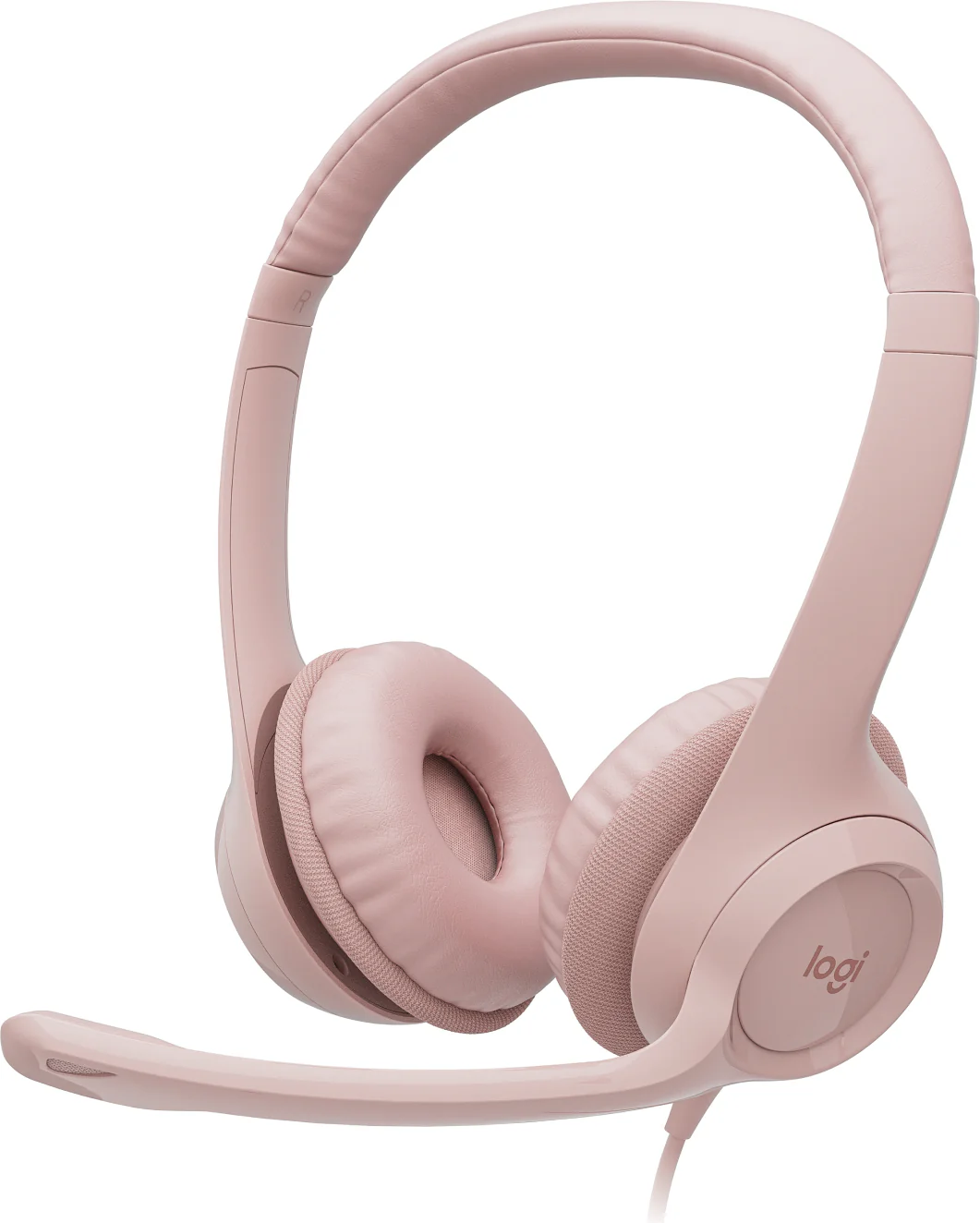 Logitech 981-001282 | Wired Head-band Headset, USB Type-A, Rose
