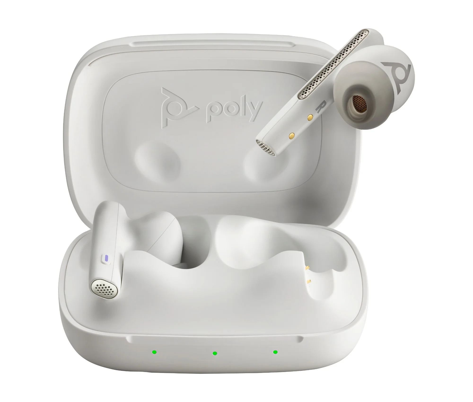 Poly 220758-02 | Voyager Free 60 UC, USB-C, White, Basic Charge Case