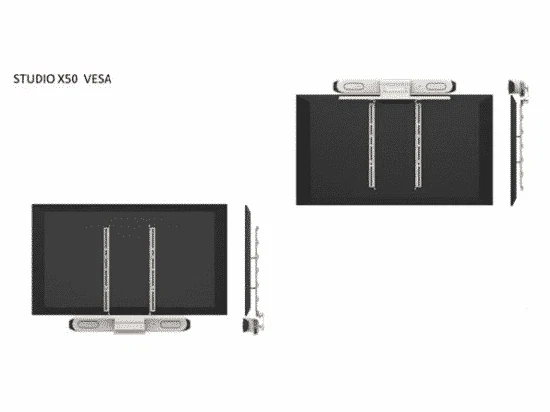 Poly 2215-86418-001 | Studio X50 Vesa Mounting Kit - Image 2