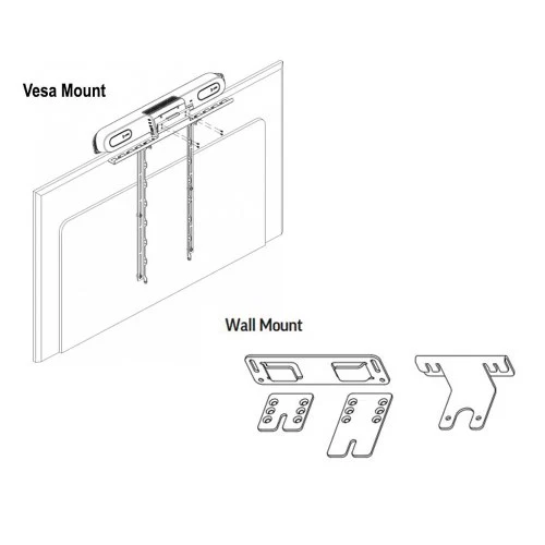 Poly 2215-86719-001 | Studio X30 Mounting Kit, VESA Compatible, Inverted Option
