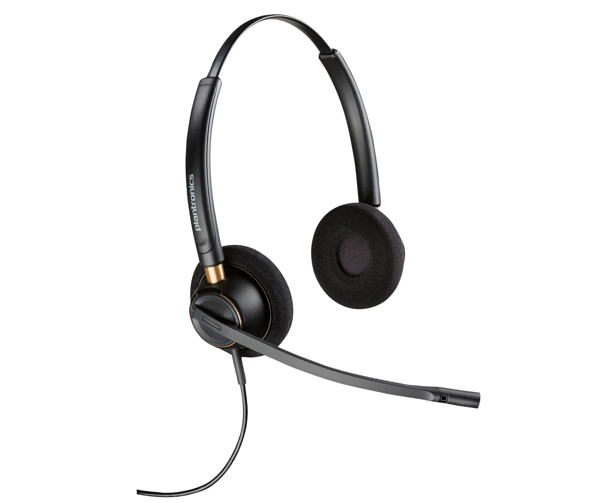 Poly 783P7AA | EncorePro 520 Binaural Headset, Quick Disconnect
