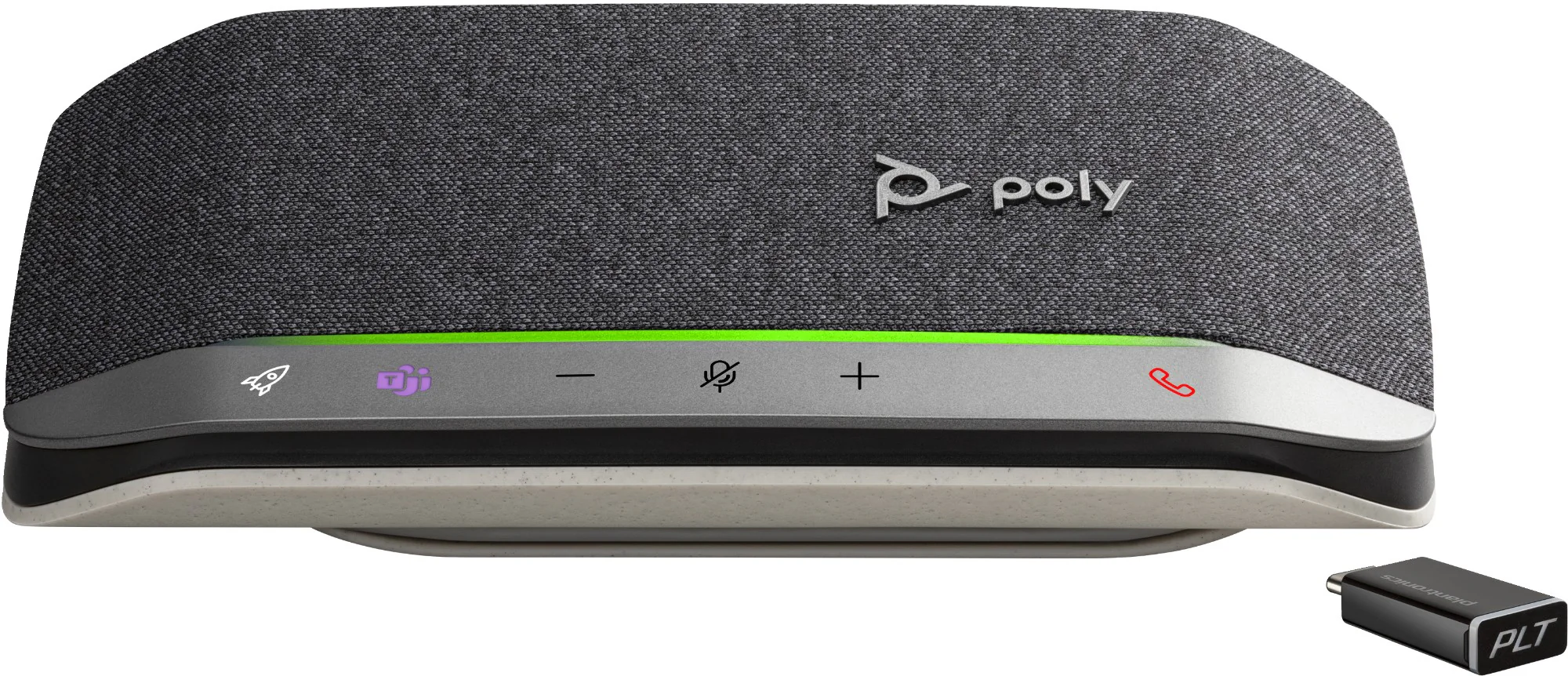 Poly 7Y215AA | Sync 20+M Speakerphone with USB-A to USB-C Cable, BT700 Dongle, Pouch