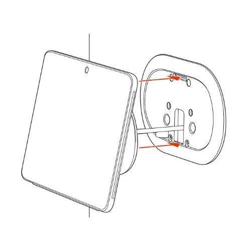 Poly 874P5AA | TC10 Controller Wall Mount Kit, White, Secure & Convenient