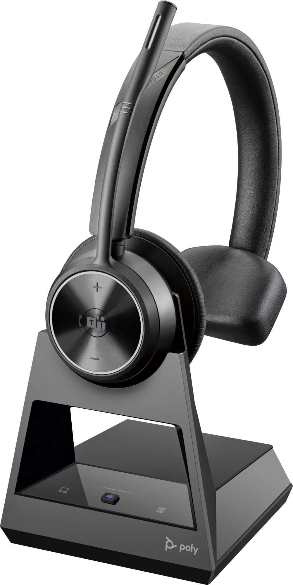 Poly 8D3K7AA | Savi 7310-M Office DECT Headset, Single Ear, 1880-1900 MHz