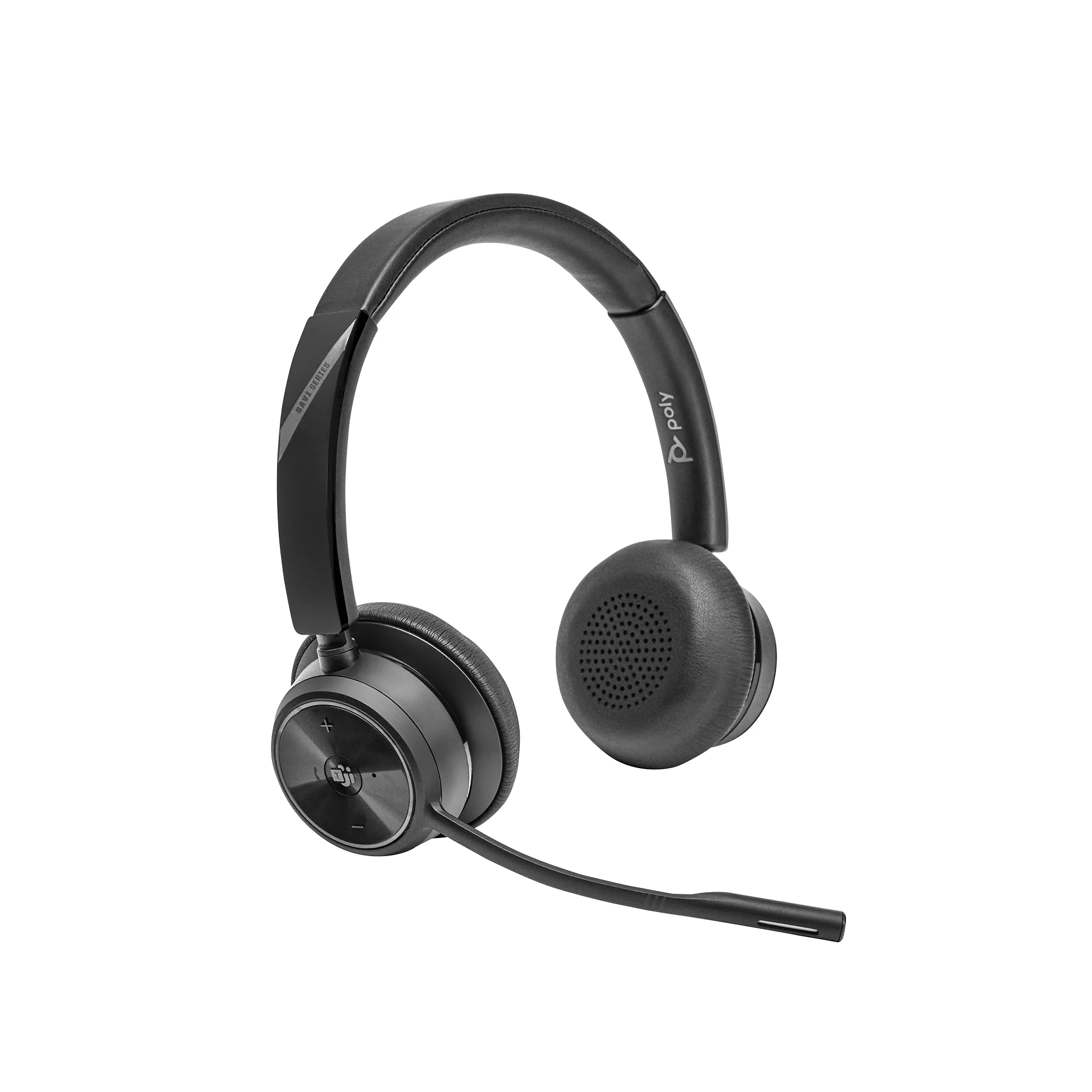 Poly 8L574AA | Savi 7420 Office Stereo DECT Headset, Microsoft Teams Certified, 1880-1900 MHz