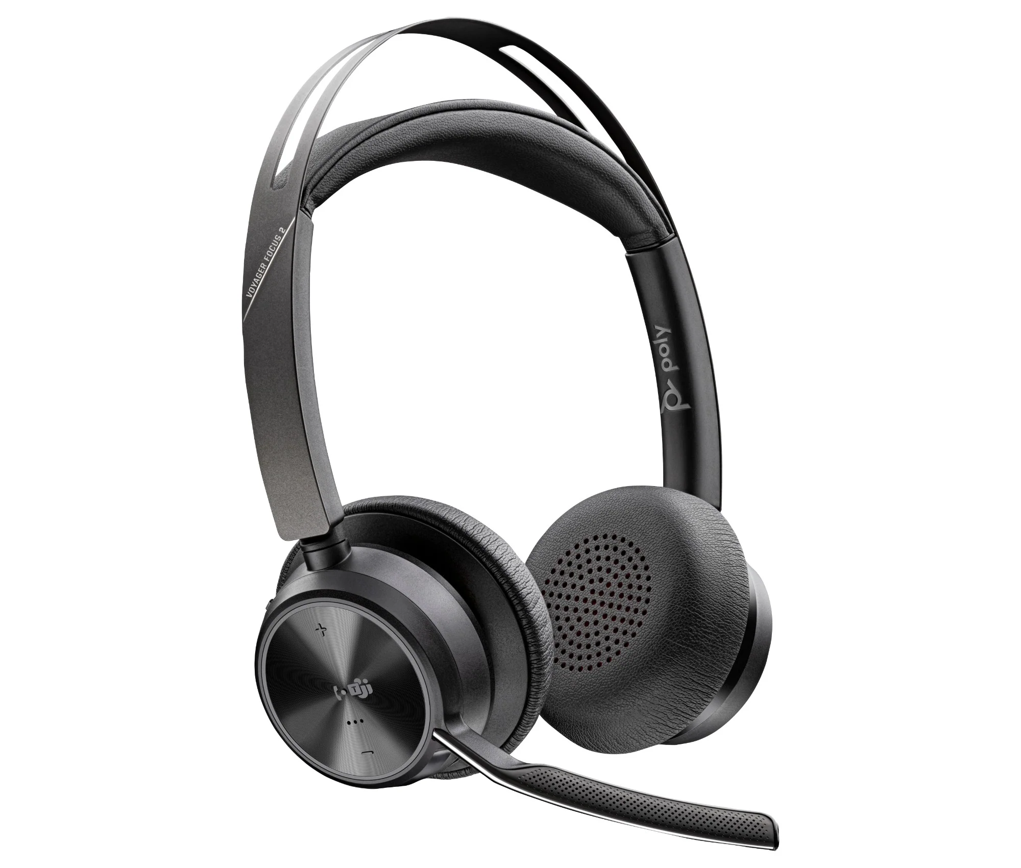 Poly 9T9J6AA | Voyager Focus 2 Microsoft Teams Certified USB-C Headset with Charging Stand