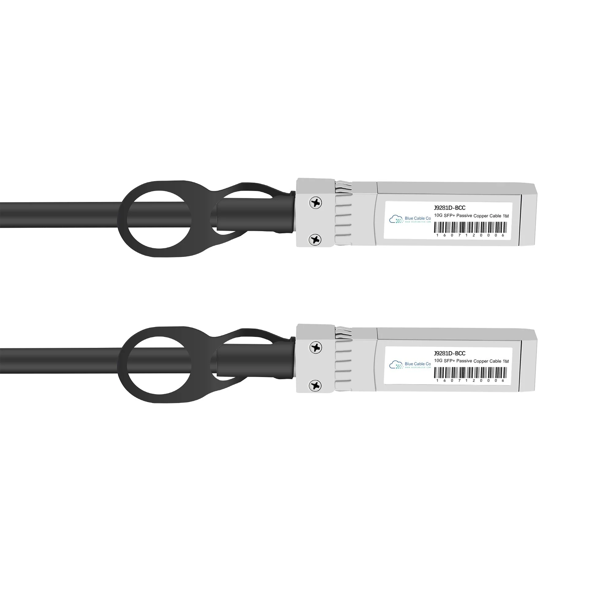 SFP+ to SFP+ DAC Cable, Passive, 10GB, 10GBASE-CU-BCC | Aruba Compatible 1 to 7 Meter