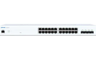 Sophos C12ATCHAU | CS110-24 Managed Gigabit Ethernet Switch, 24 x 1GbE Ports, 1U, AU Power Cord