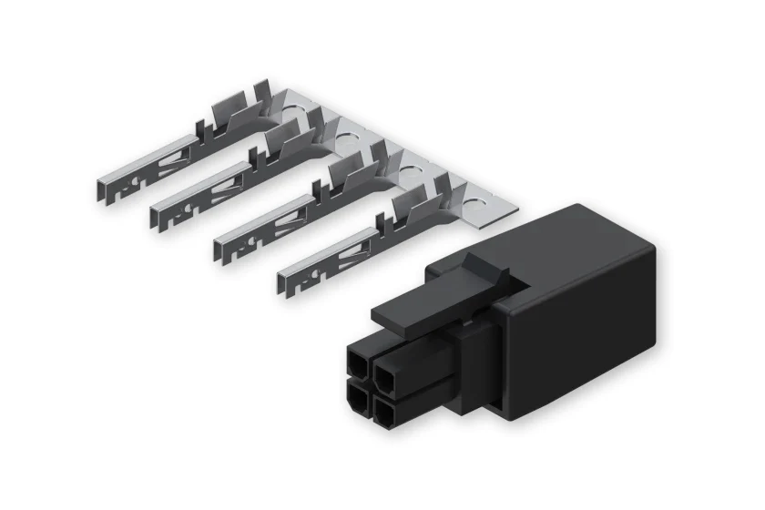 Teltonika PR4MK04K | Terminal Block, Black