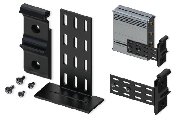 Teltonika PR5MEC23 | Mount Kit for Teltonika Devices, Black ABS, Steel