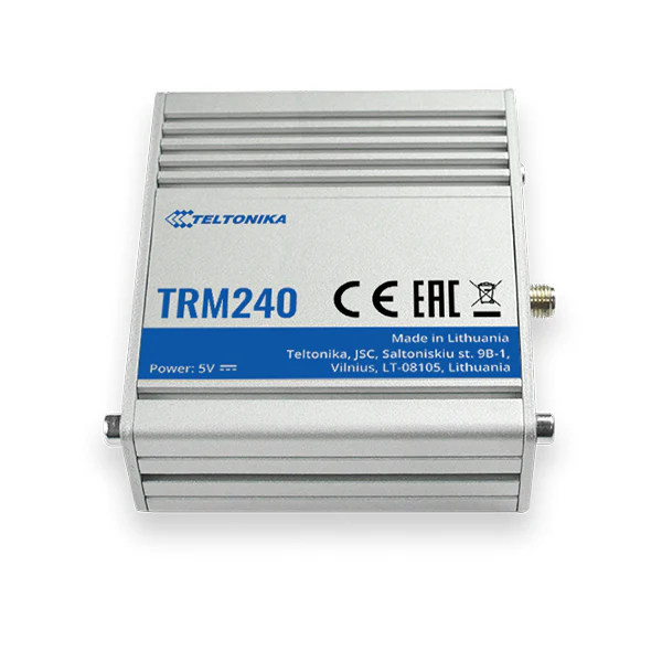Teltonika TRM240 | Industrial Modem, 4G LTE, AU Plug