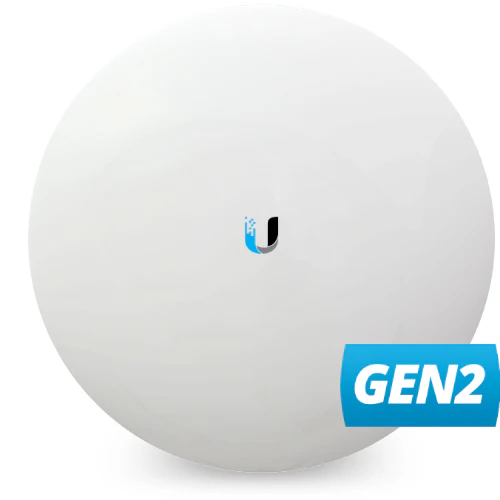 Ubiquiti NBE-5AC-GEN2-AU | NanoBeam 5AC Gen2 5 GHz Outdoor Bridge, 450 Mbps, 19 dBi, 1 x GbE PoE