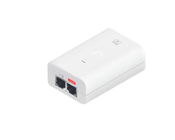 Ubiquiti U-POE-AF-AU | 802.3af PoE Injector, 48V 15.4W, Gigabit Data, AU Plug