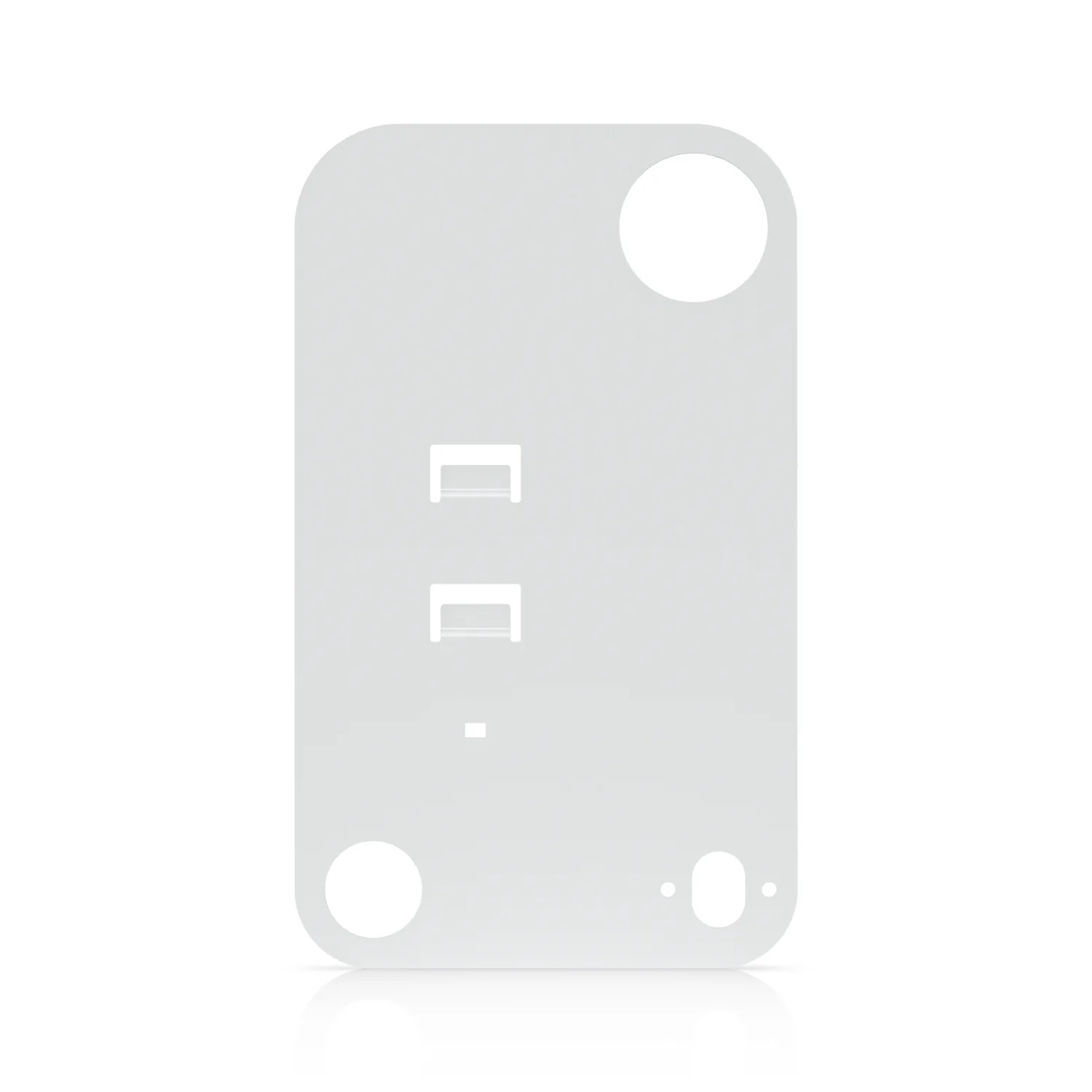 Ubiquiti UACC-AI-THETA-CMS | AI Theta CMS Ceiling Mount, White Stainless Steel