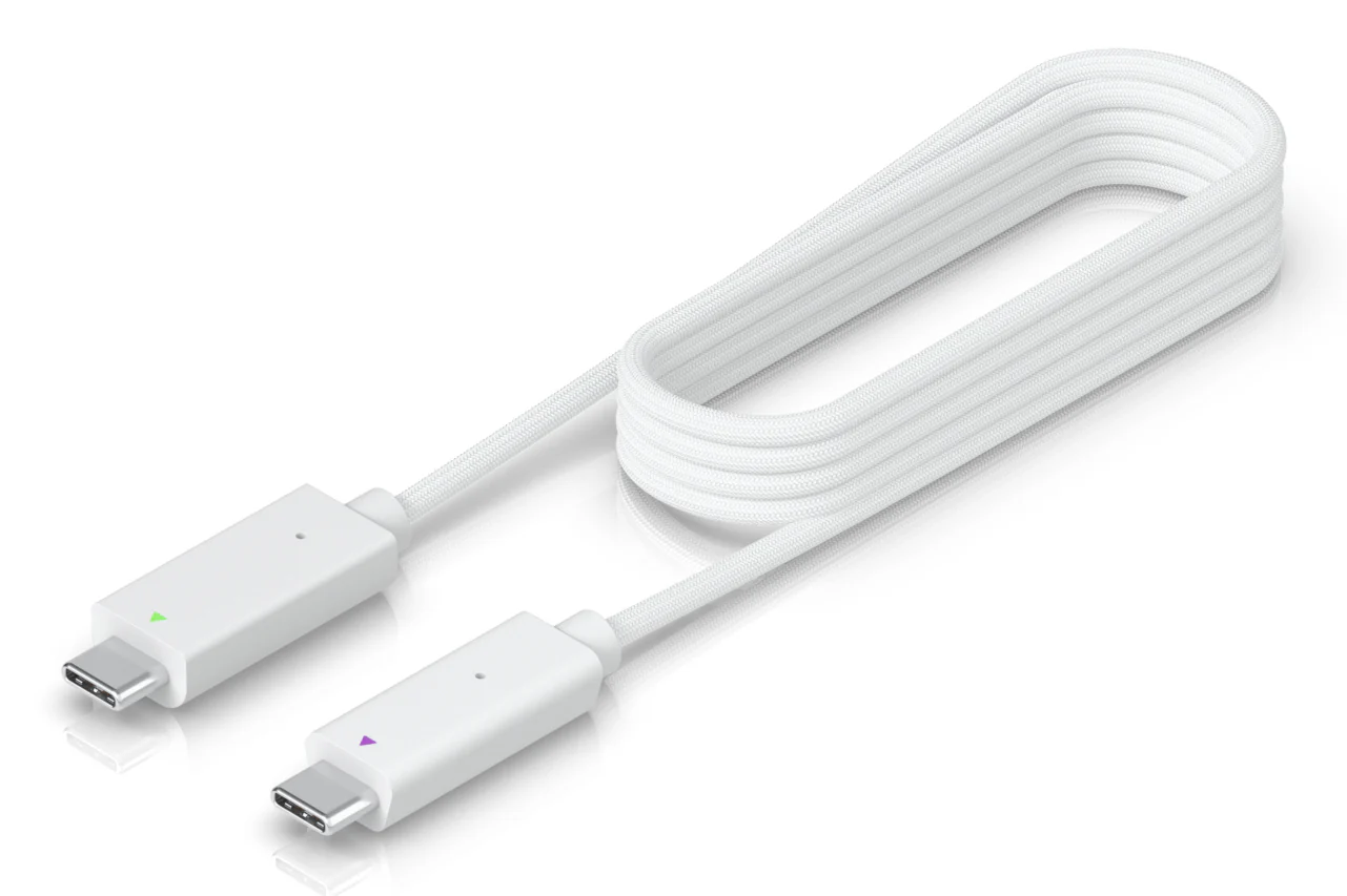 Ubiquiti UACC-AI-THETA-VIDEO-CABLE-1M | Cable-1M, AI Theta Video Cable, 1m, USB, White