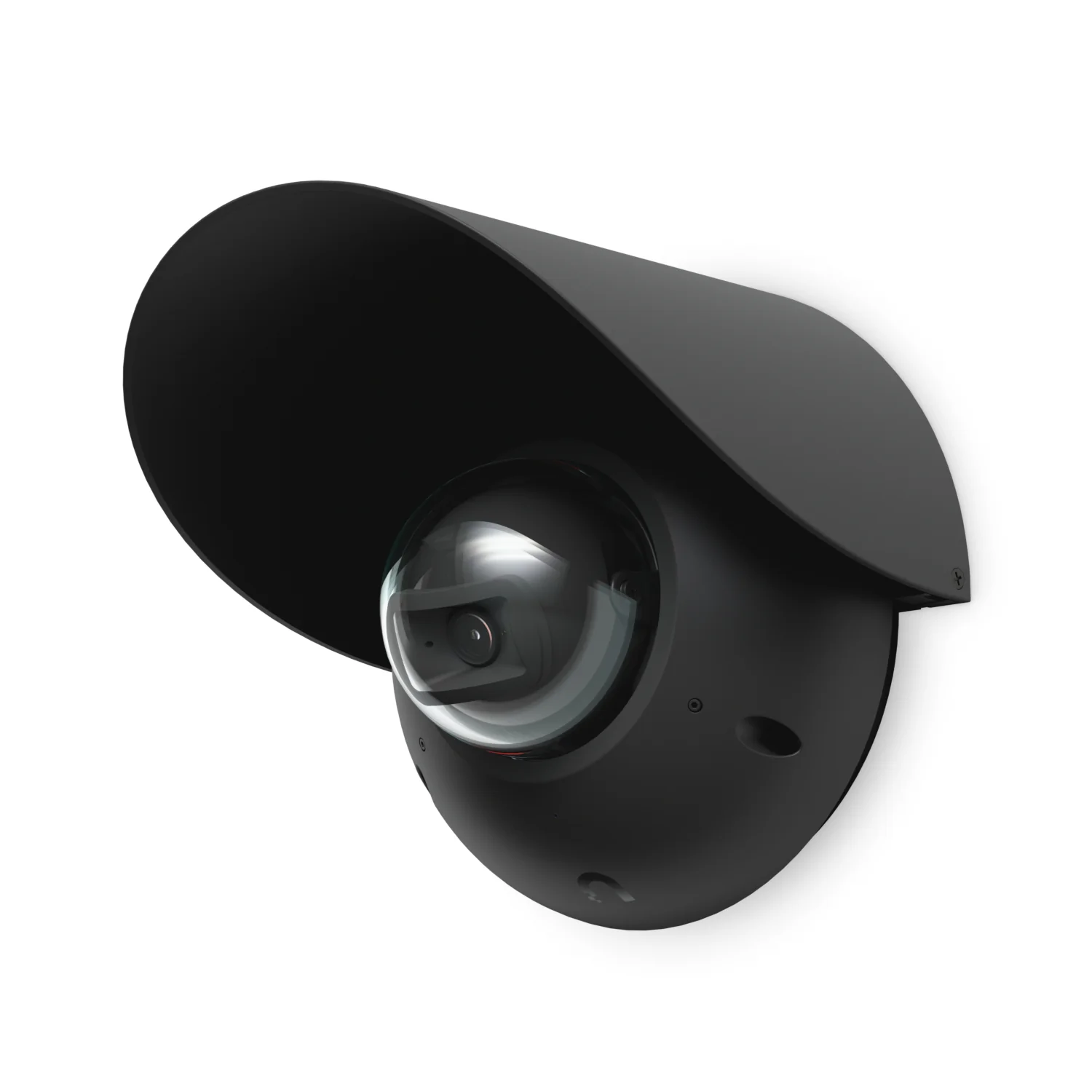 Ubiquiti UACC-G6-DOME-WS-B | G6 Dome Weather Shield, Wall/Pole Mount, Black, Outdoor Glare Guard