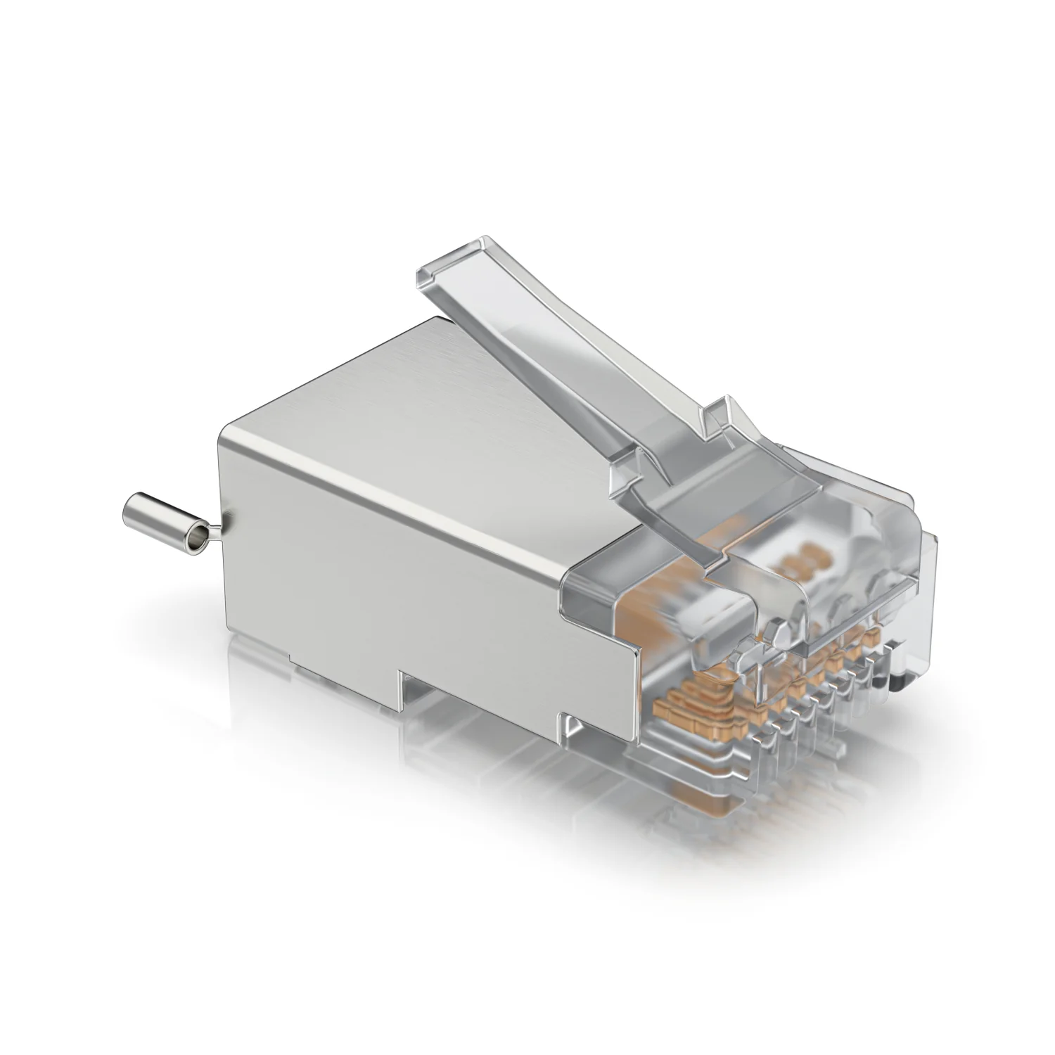 Ubiquiti UISP-CONNECTOR-SHD | RJ45 Male Connector, Shielded, 100 per Pack