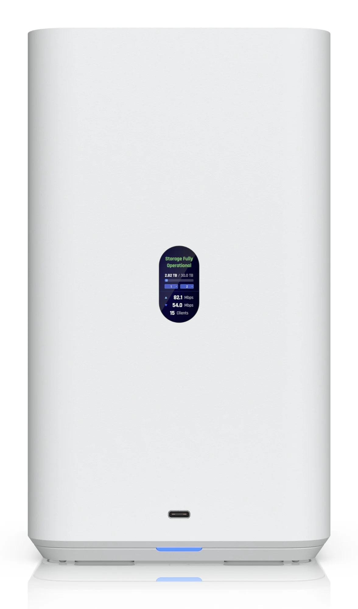 Ubiquiti UNAS-2-W | UNAS 2 NAS Desktop, Cortex-A57, 4GB RAM, White