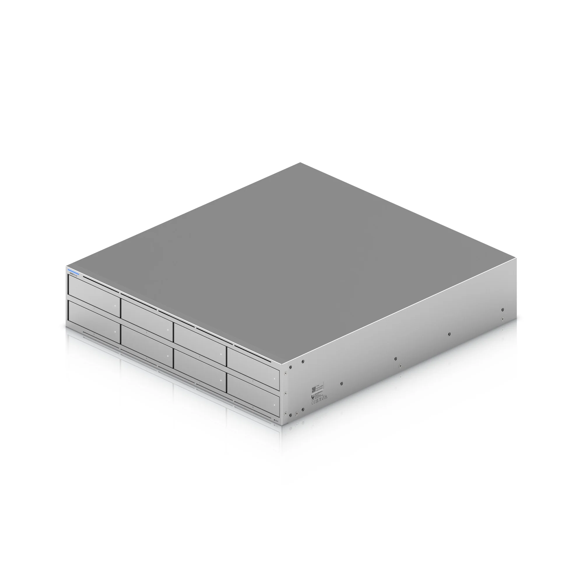 Ubiquiti UNAS-Pro-8 | UNAS Pro 8 Rack NAS, 8 x 2.5/3.5" Bays, 2 x M.2 NVMe, 10GbE, 16GB