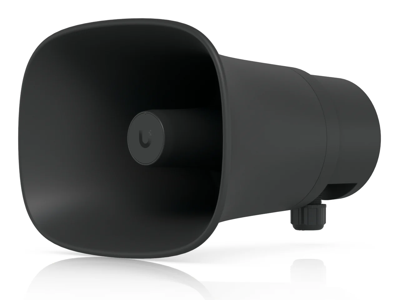Ubiquiti UP-AI-Horn-Speaker-B | UniFi Protect AI Horn Speaker, Wired 1-Way PoE, Outdoor, Black