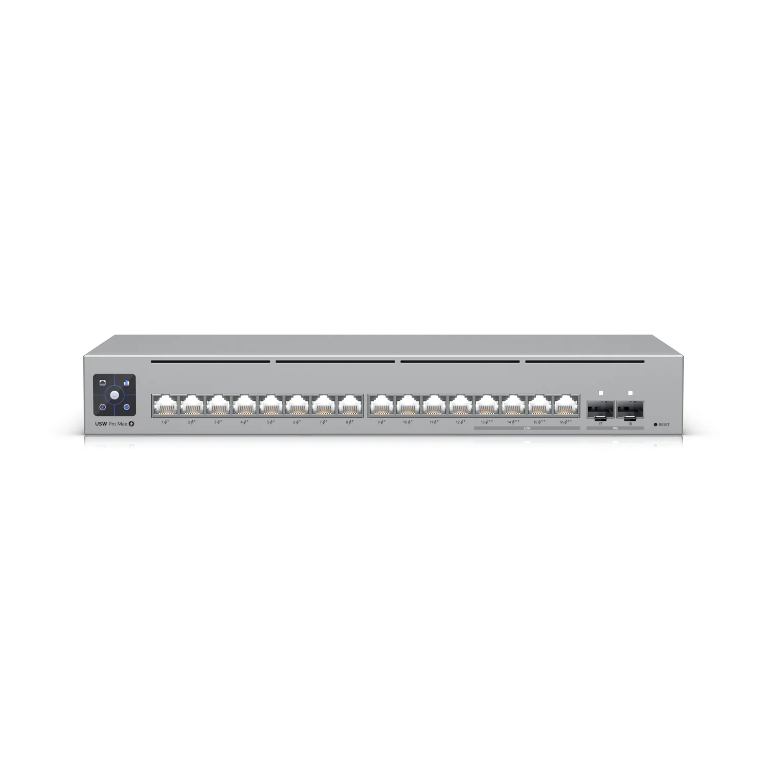 Ubiquiti USW-PRO-MAX-16-POE | Pro Max 16-Port PoE Managed L3 Switch, 16 x 1GbE PoE Ports, 240V