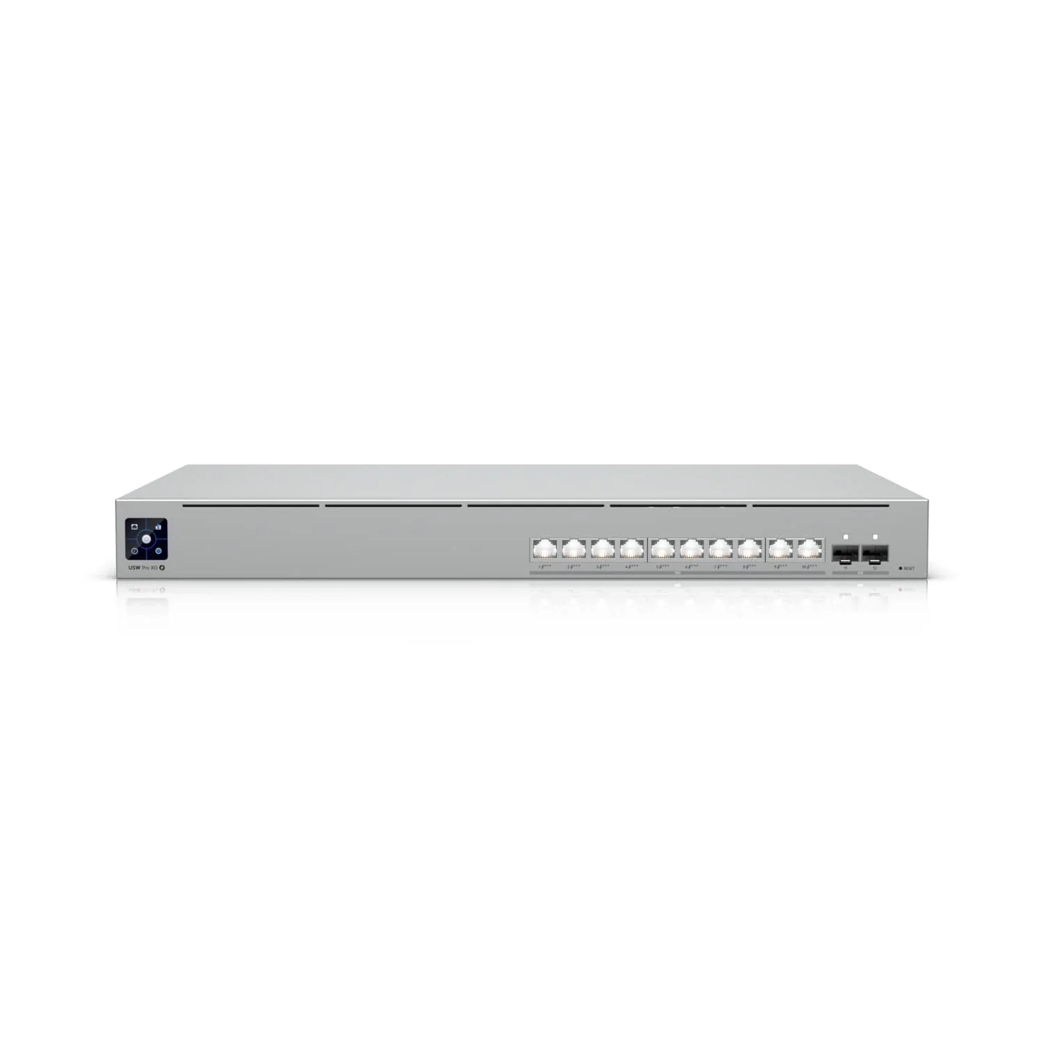 Ubiquiti USW-PRO-XG-10-POE | Pro XG 10 PoE, 10 x 10GbE Ports, 2 x 10G SFP+ Ports, Layer 3, 1U Switch