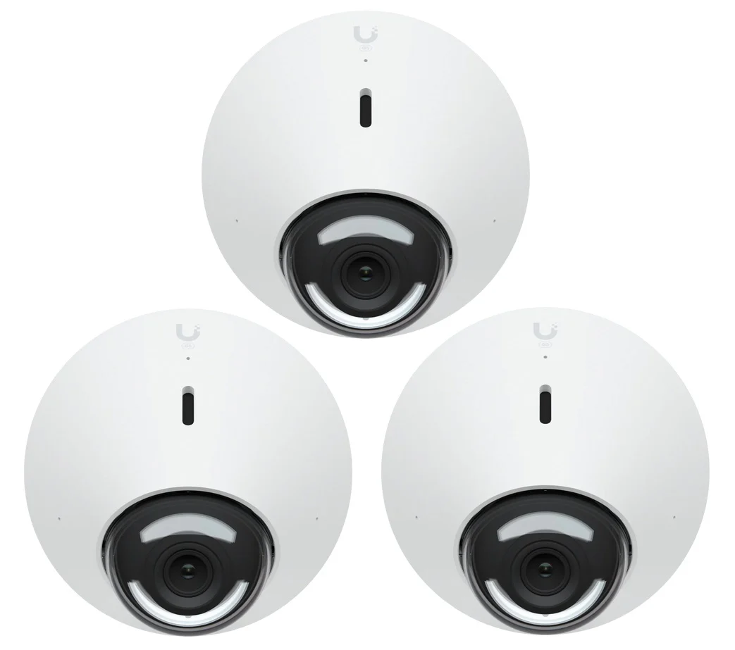 Ubiquiti UVC-G5-DOME-3 | G5 Series Indoor/Outdoor IP Security Camera, 2688 x 1512 Pixels, Ceiling/Wall Mount