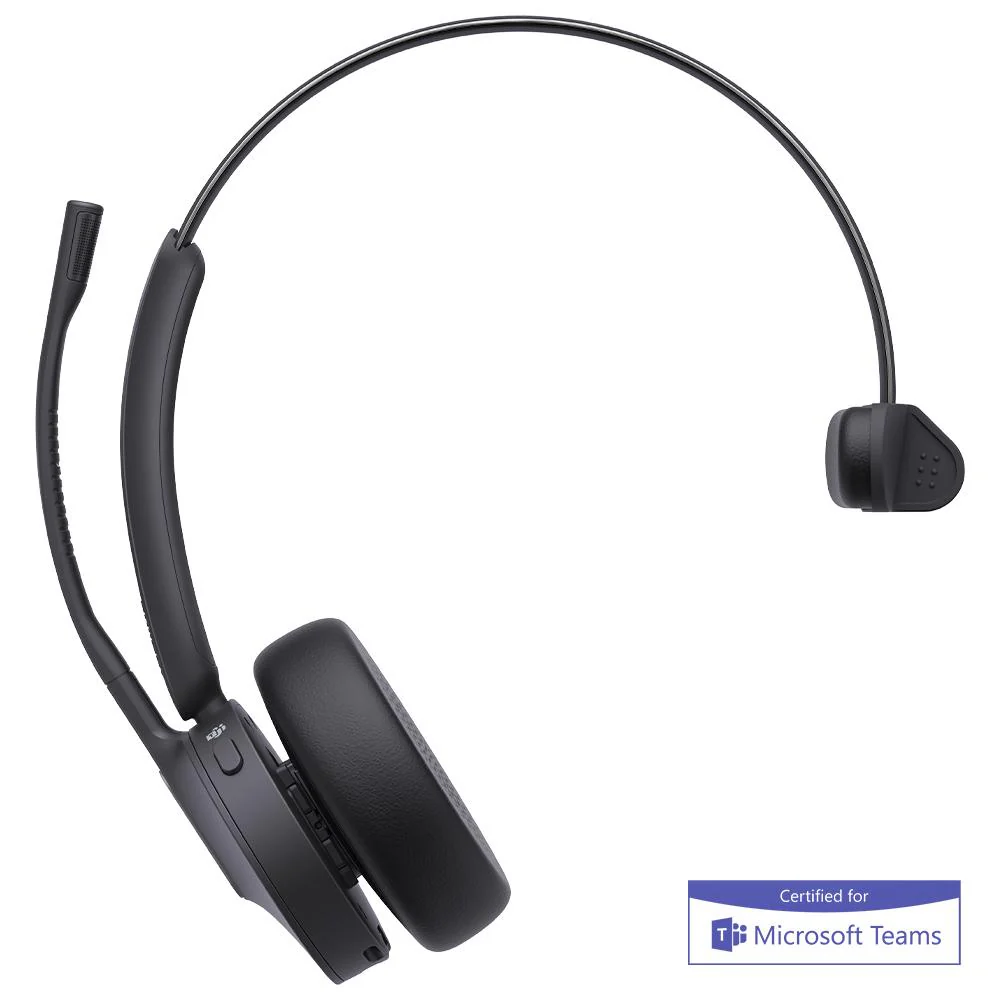 Yealink BH70-M-CH-MS-C/A | BH70 Series Wireless Bluetooth Headset, MS Mono, Black, Stand Included - Image 3