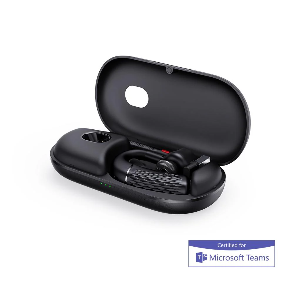 Yealink BH71-P-C/A | BH71-PRO MS Mono BT Headset with Charge Case, BT51 Dongle, USB-C/A Adapter - Image 2