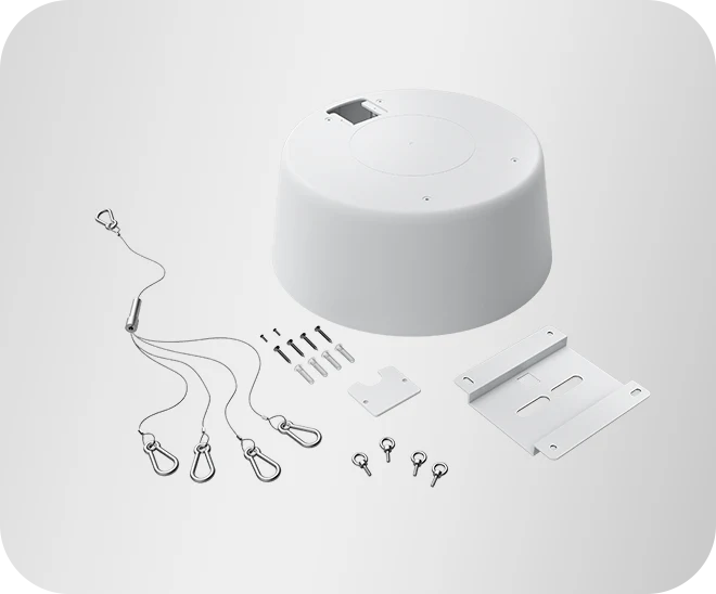 Yealink CS-PENDANT | CS10 Pendant Enclosure, White | Ceiling pendant for CS10/CS10-D