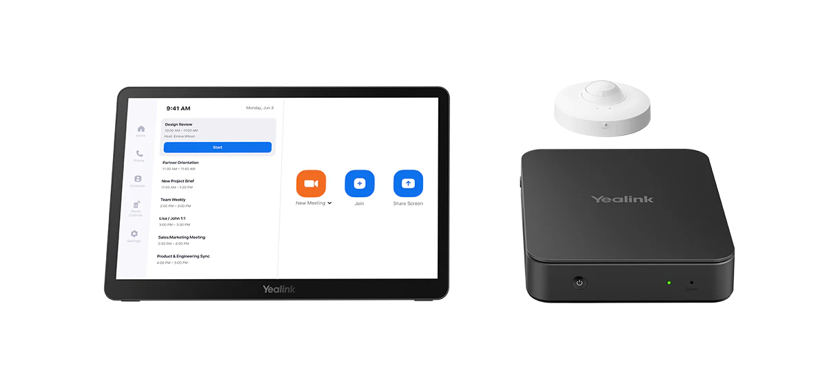 Yealink MCOREKIT-C5U-MS | MTR Base Kit with MTouchPlus, Sensor, MCore4 Mini PC, Intel Core Ultra 5
