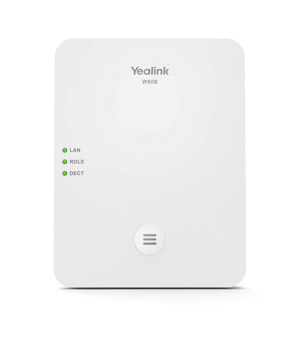Yealink W80B | DECT Base Station, White, AU Plug