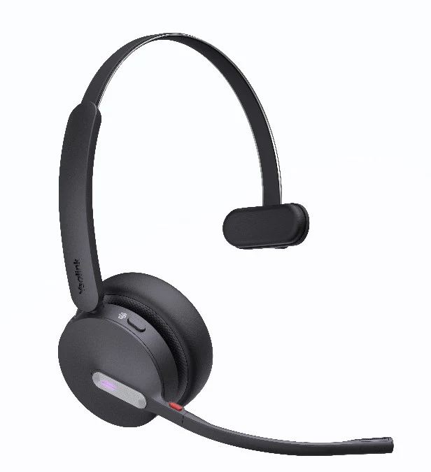 Yealink WH64-M-WS | WH64 DECT Wireless Headset, Workstation Base, Teams Certified