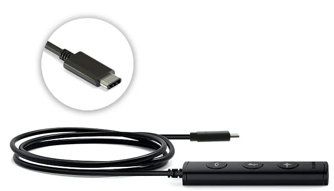 Yealink YHC20-UC-C | YHC20UC-USB-C Controller with Microsoft Teams Button, USB-C