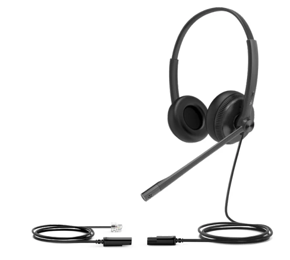 Yealink YHS34-L-D | YHS34 Lite Headset Wired Head-band, Black